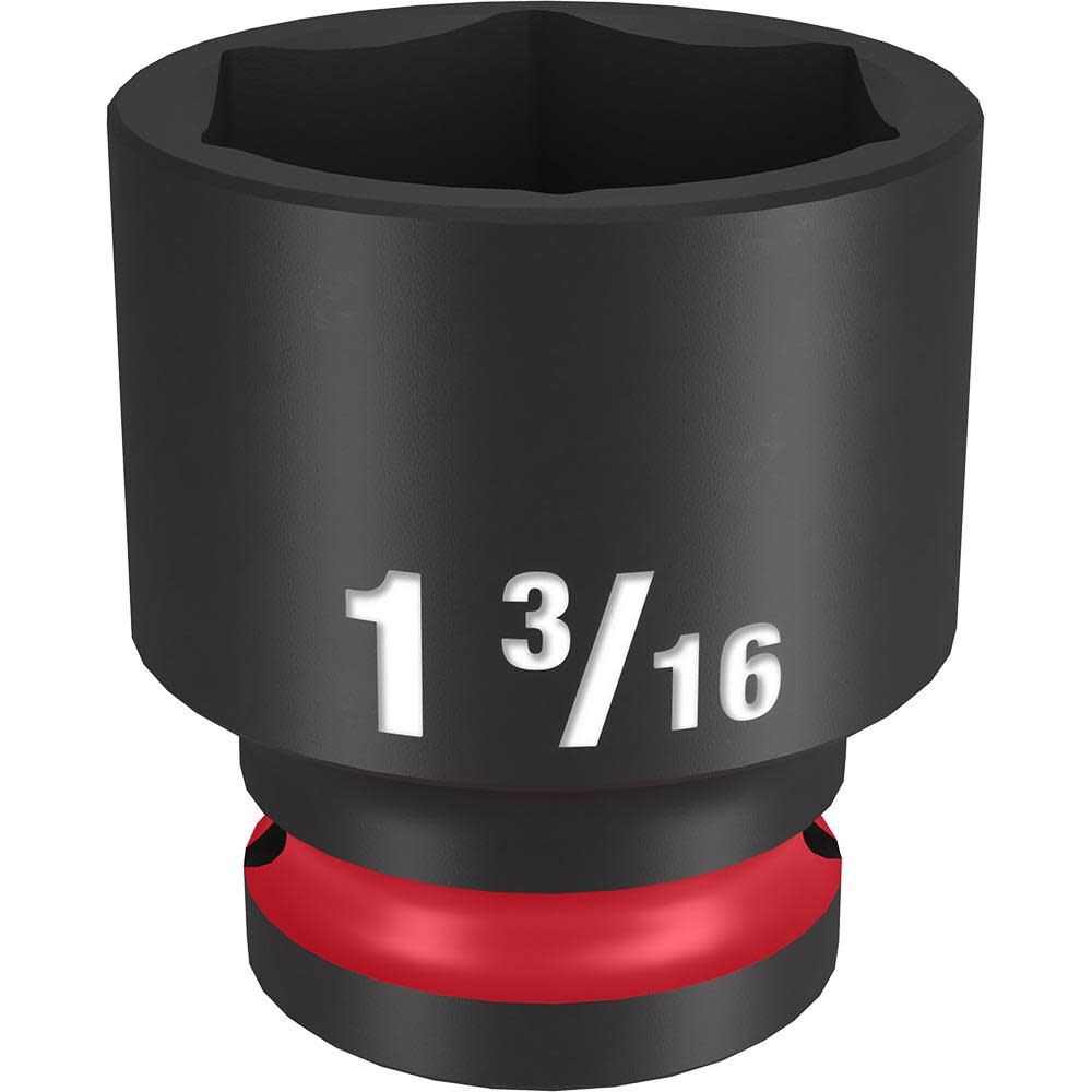 Impact Socket 1/2in Drive 1 3/16in Standard 6 Point 49-66-6213