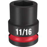 Impact Socket 1/2in Drive 11/16in Standard 6 Point 49-66-6205