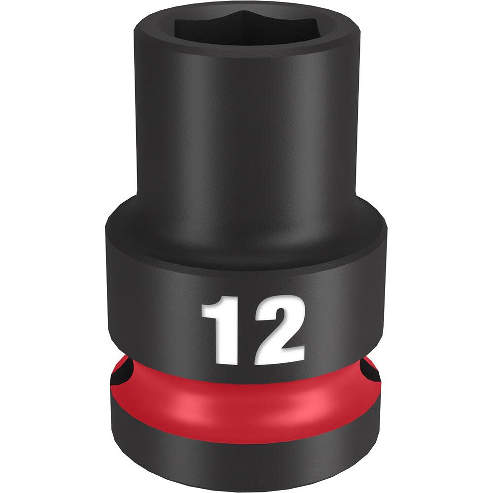 Impact Socket 1/2in Drive 12mm Standard 6 Point 49-66-6244