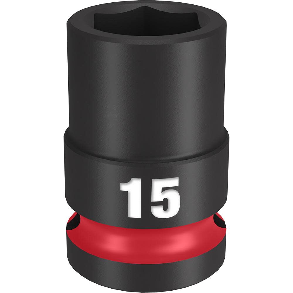 Impact Socket 1/2in Drive 15mm Standard 6 Point 49-66-6247