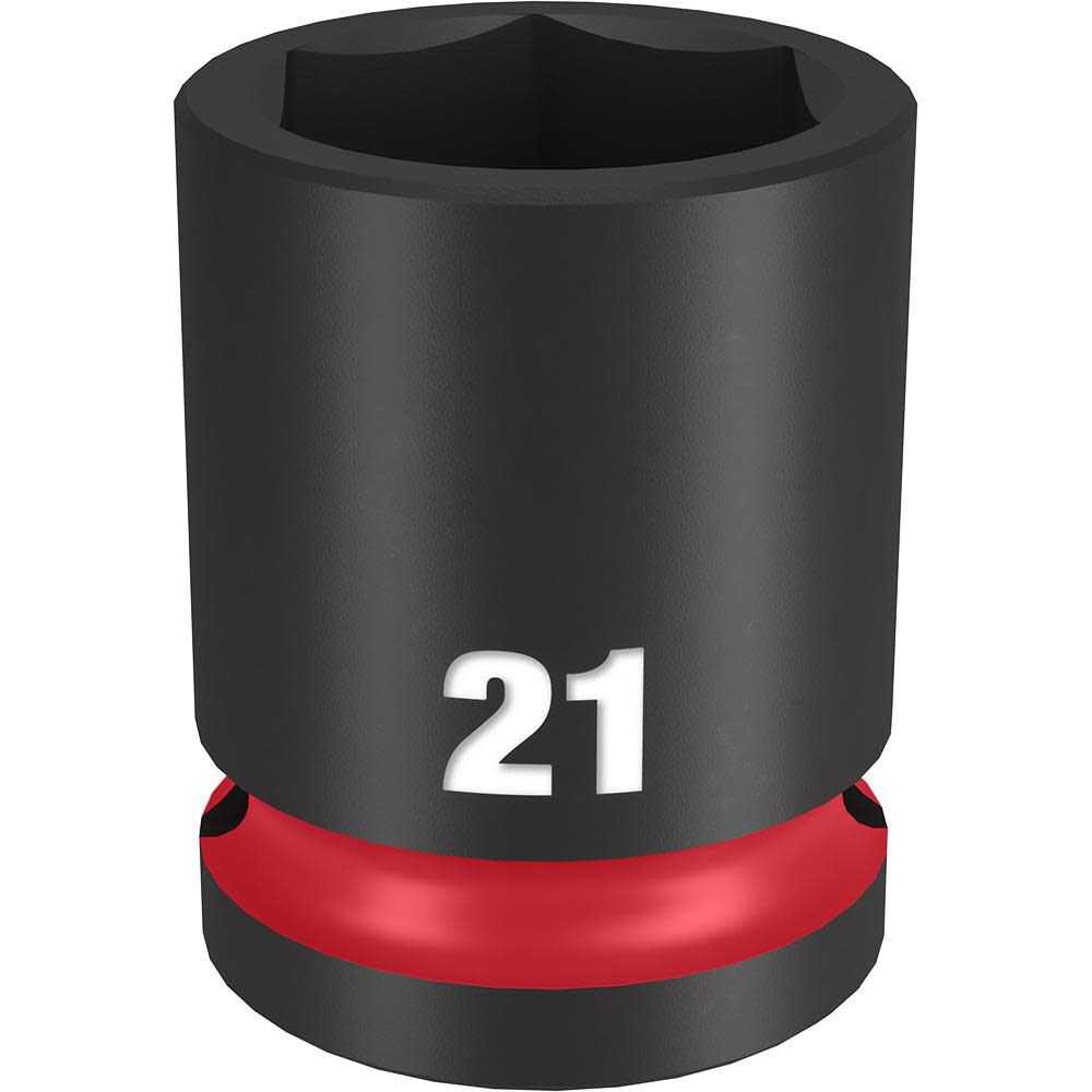 Impact Socket 1/2in Drive 21mm Standard 6 Point 49-66-6253