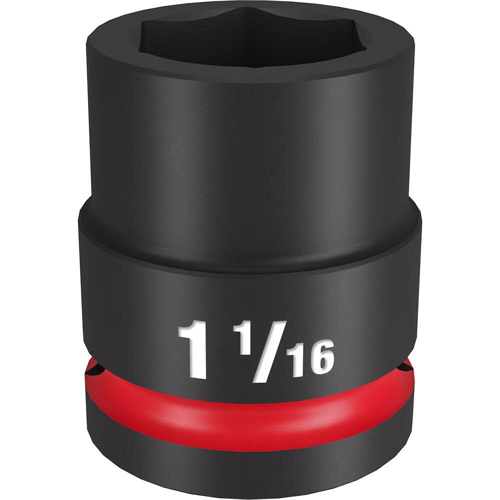 Impact Socket 3/4in Drive 1 1/16in Standard 6 Point 49-66-6308