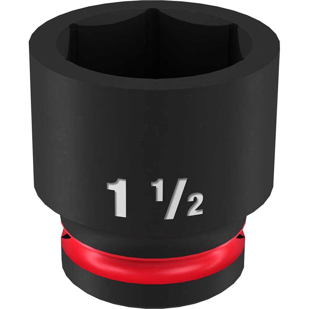 Impact Socket 3/4in Drive 1 1/2in Standard 6 Point 49-66-6315