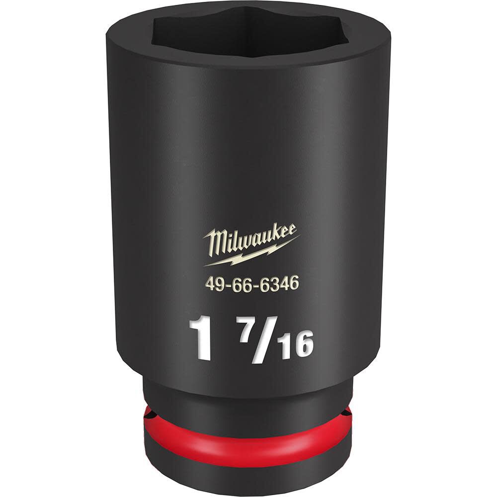 Impact Socket 3/4in Drive 1 7/16in Deep 6 Point 49-66-6346