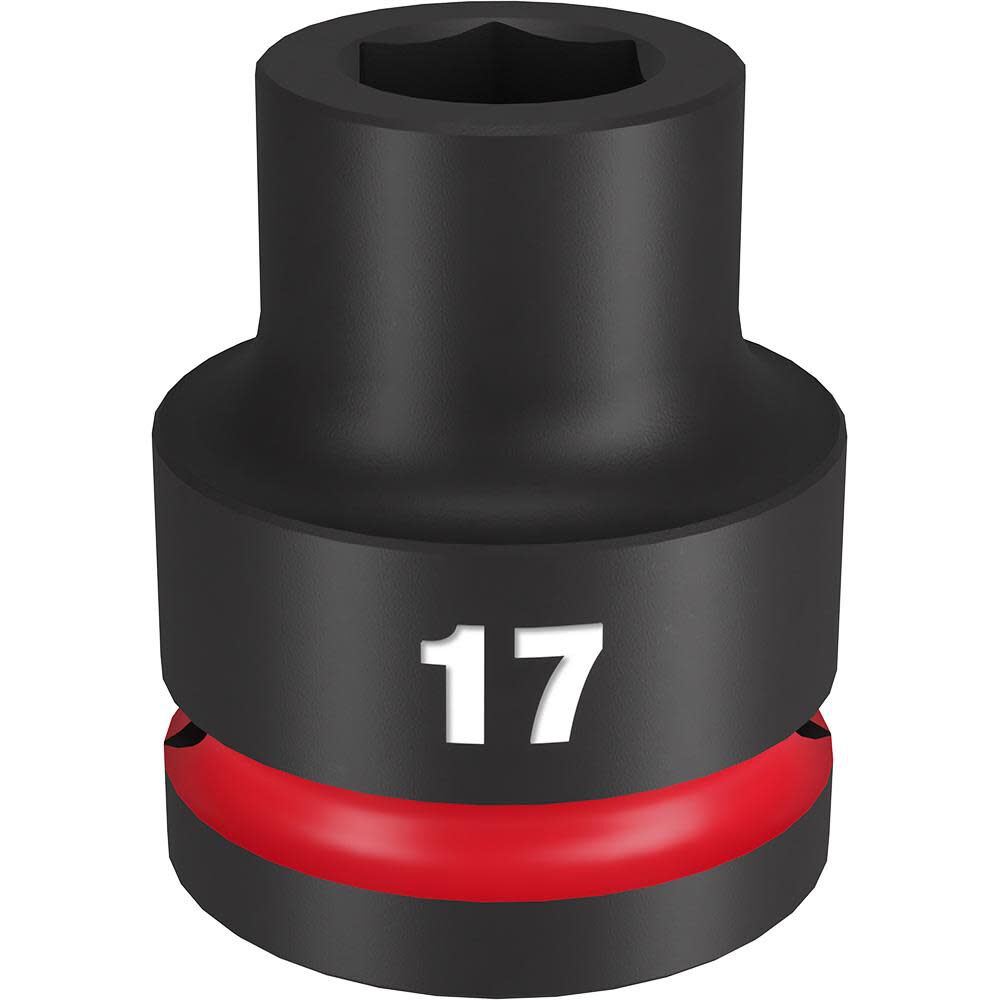 Impact Socket 3/4in Drive 17mm Standard 6 Point 49-66-6356