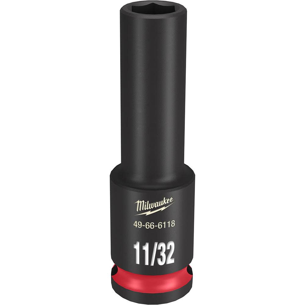 Impact Socket 3/8in Drive 11/32in Deep 6 Point 49-66-6118