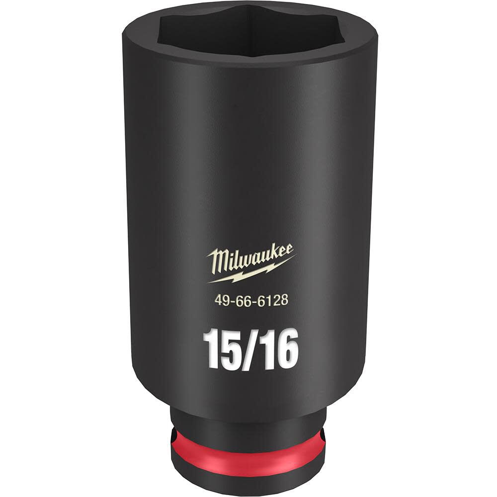 Impact Socket 3/8in Drive 15/16in Deep 6 Point 49-66-6128