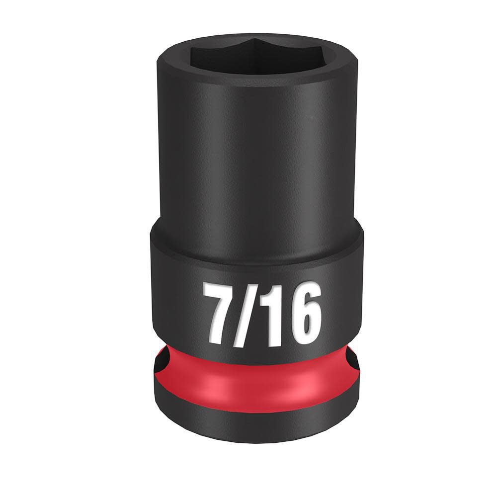 Impact Socket 3/8in Drive 7/16in Standard 6 Point 49-66-6105