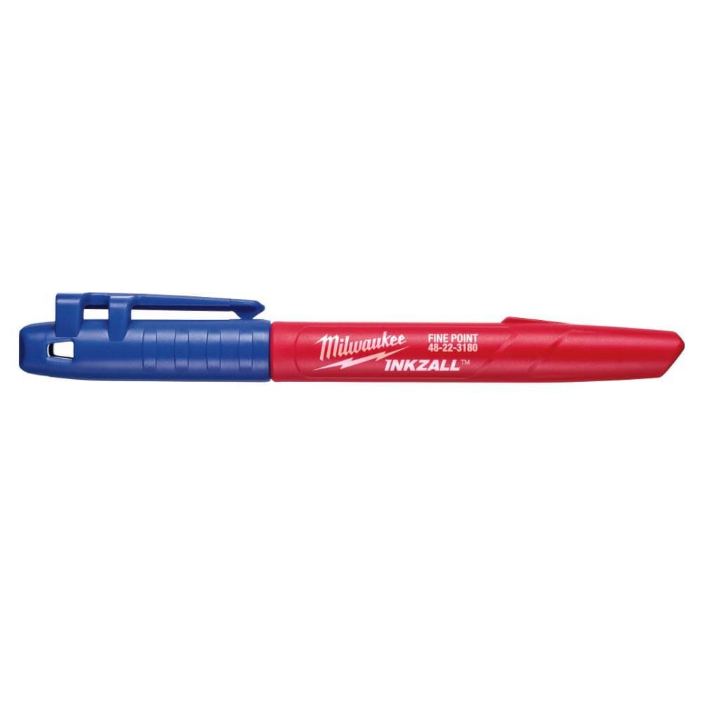 INKZALL Blue Fine Point Marker 48-22-3180