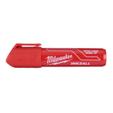 INKZALL Extra Large Chisel Tip Red Marker 48-22-3266