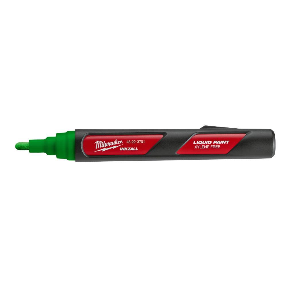 INKZALL Green Paint Marker 48-22-3751