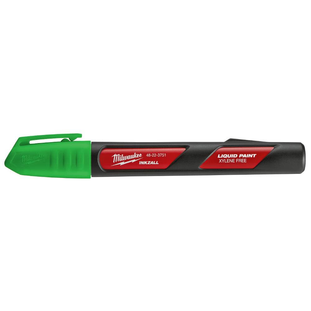 INKZALL Green Paint Marker 48-22-3751