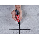 INKZALL Large Chisel Tip Black Marker 48-22-3255