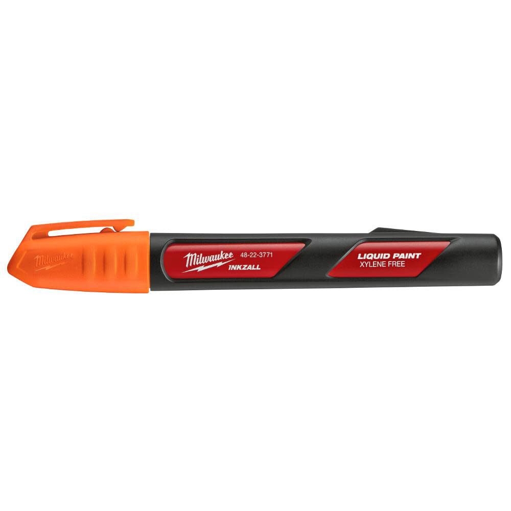 INKZALL Orange Paint Marker 48-22-3771