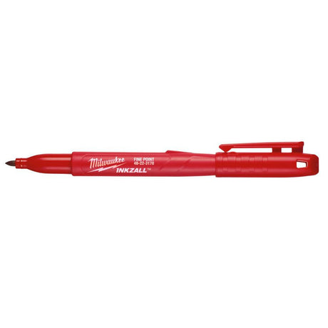 INKZALL Red Fine Point Markers 48-22-3170