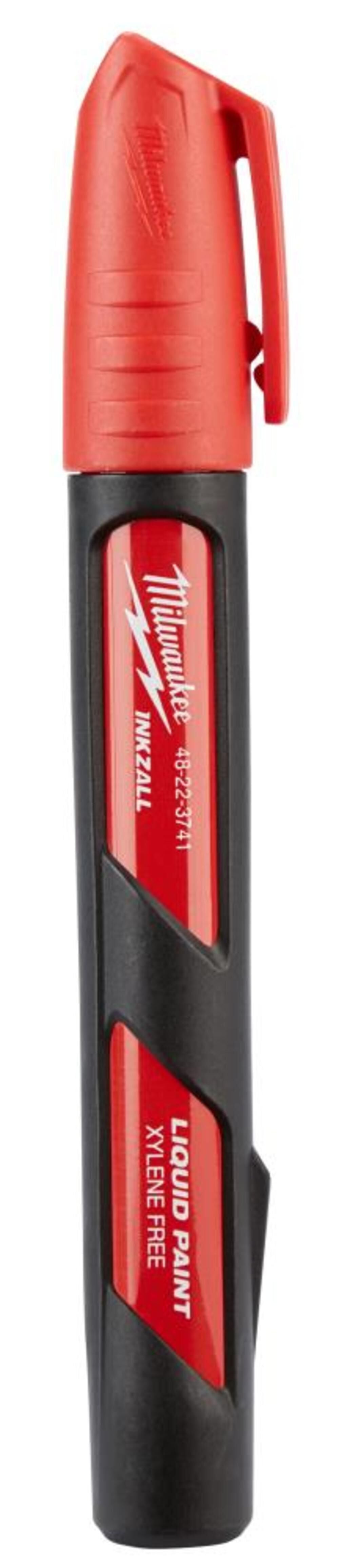 INKZALL Red Paint Marker 48-22-3741