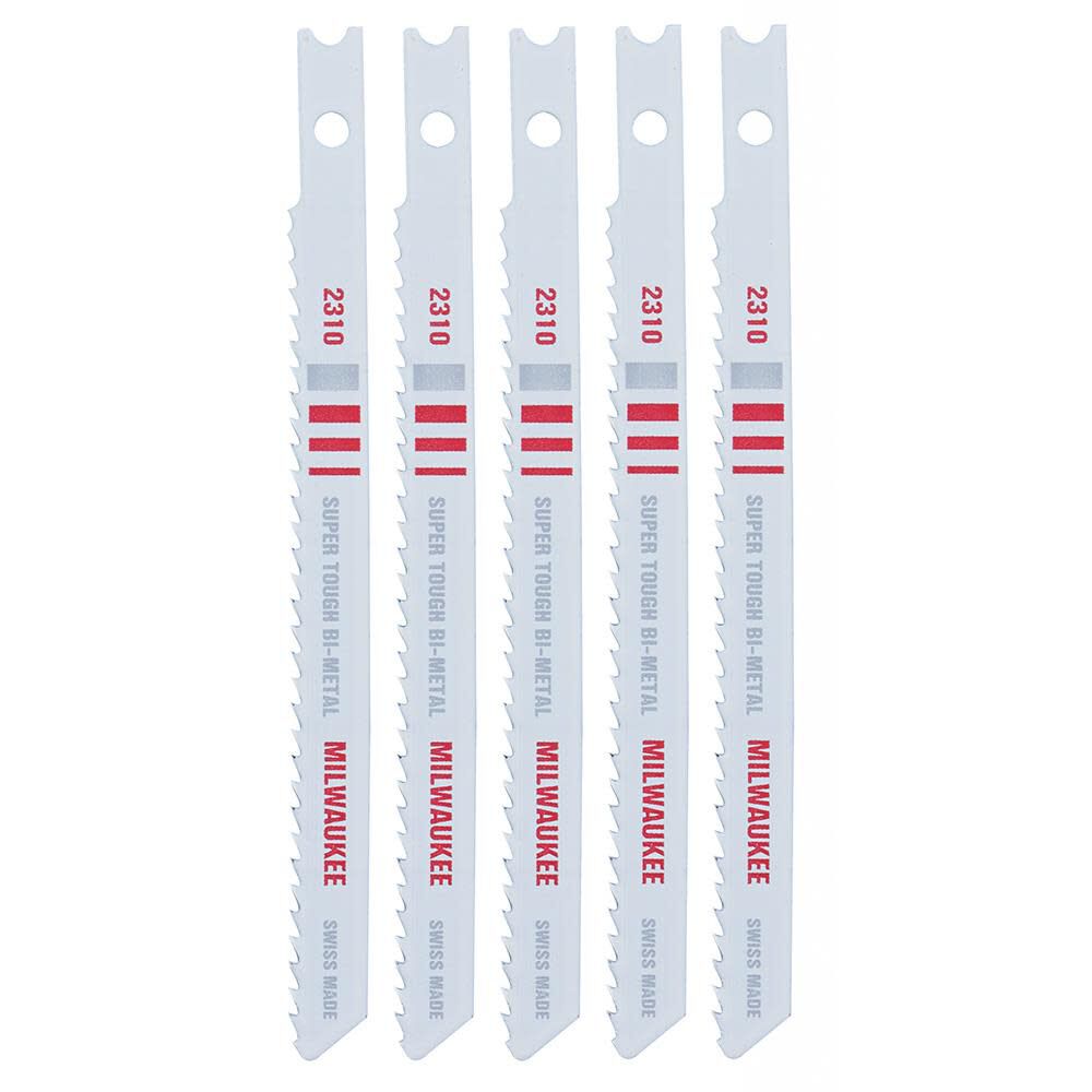 Jig Saw Blade Bi-Metal 10 Teeth Per Inch 4-1/8 in. Length 48-42-2310