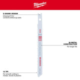 Jig Saw Blade Bi-Metal 10 Teeth Per Inch 4-1/8 in. Length 48-42-2310