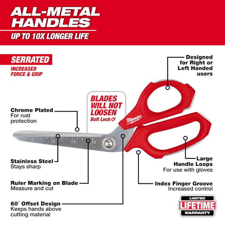 Jobsite Offset Scissors 48-22-4047