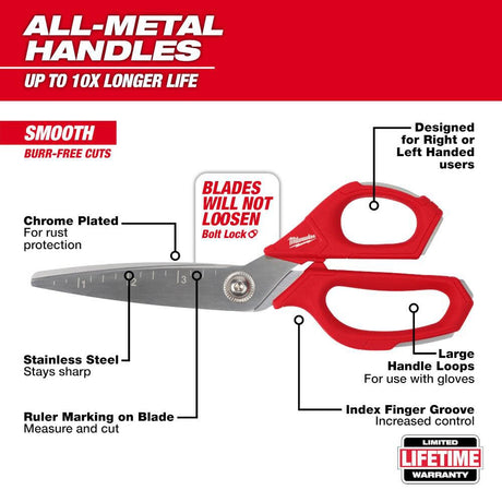 Jobsite Straight Scissors 48-22-4046