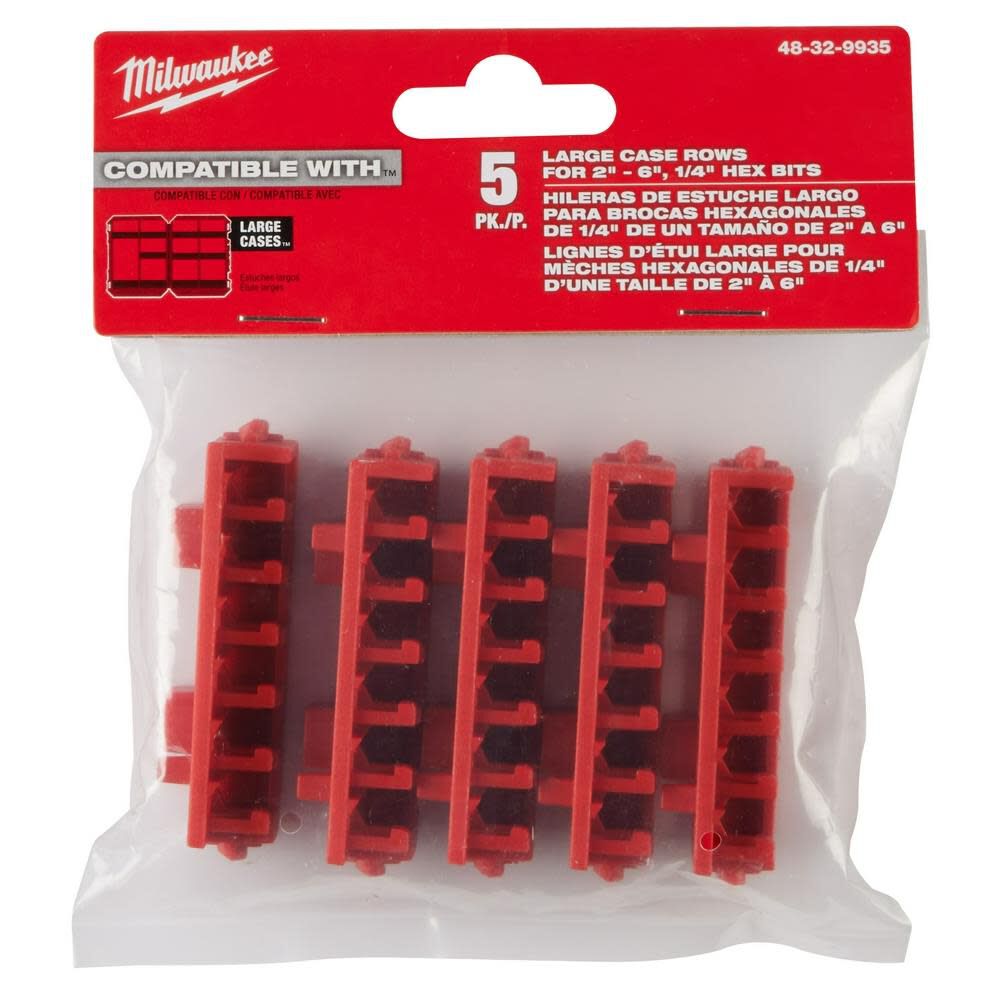 Large Case Rows for Impact Driver Accessories 5pk 48-32-9935