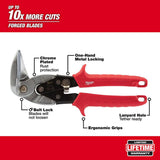 Left Cutting Upright Aviation Snips 48-22-4511