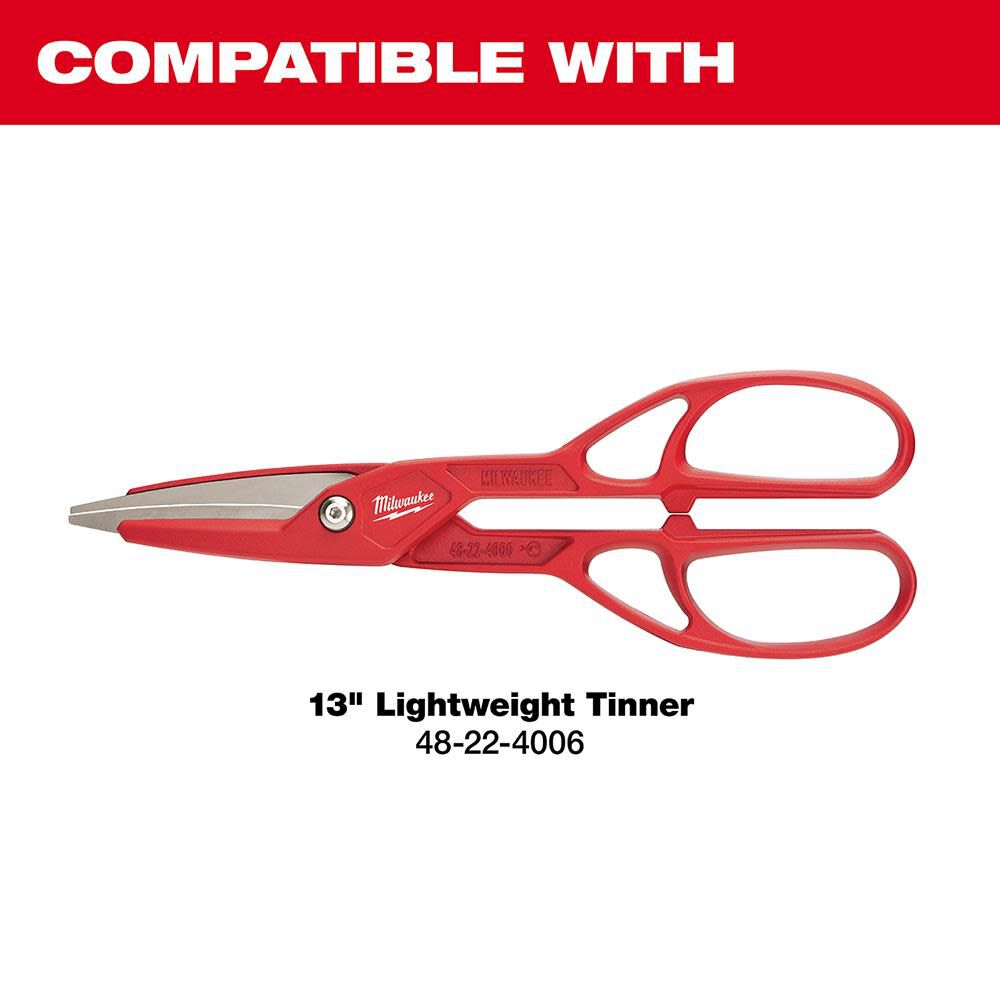 Lightweight Tinner Replacement Blades 48-22-4007