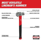 Lineman Hammer 4 in 1 48-22-9040