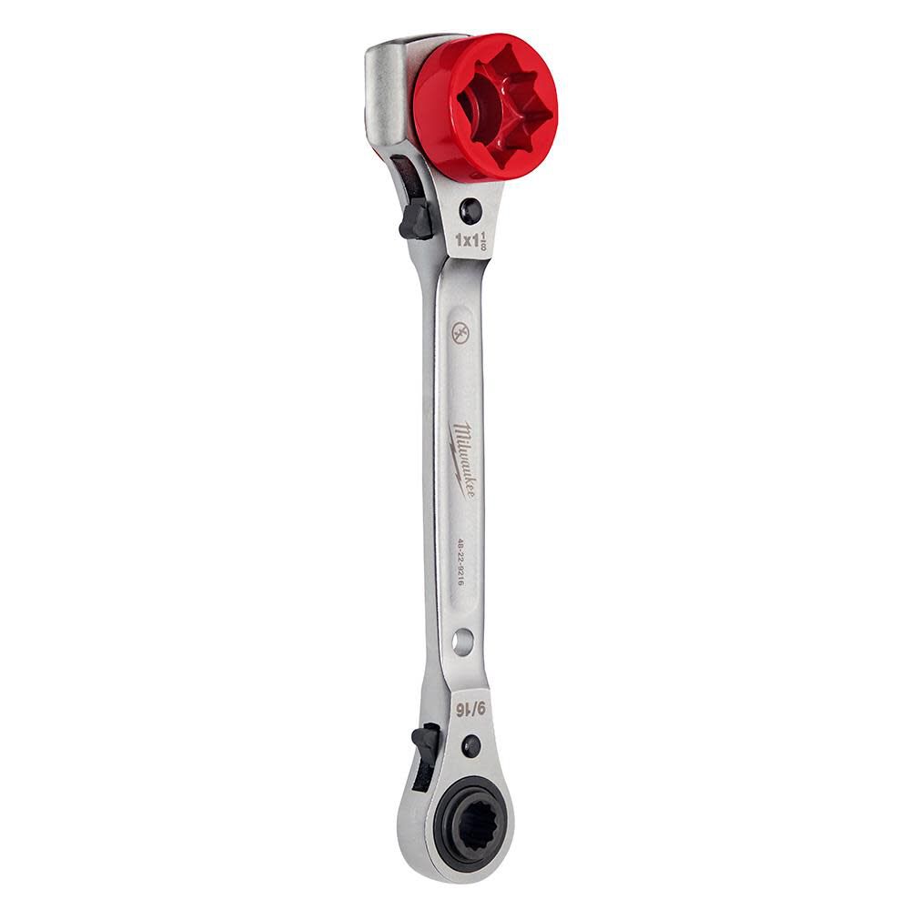 Linemans 5-in-1 Ratcheting Wrench 48-22-9216