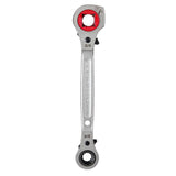 Lineman's 5in1 Ratcheting Wrench with Milled Strike Face 48-22-9216M