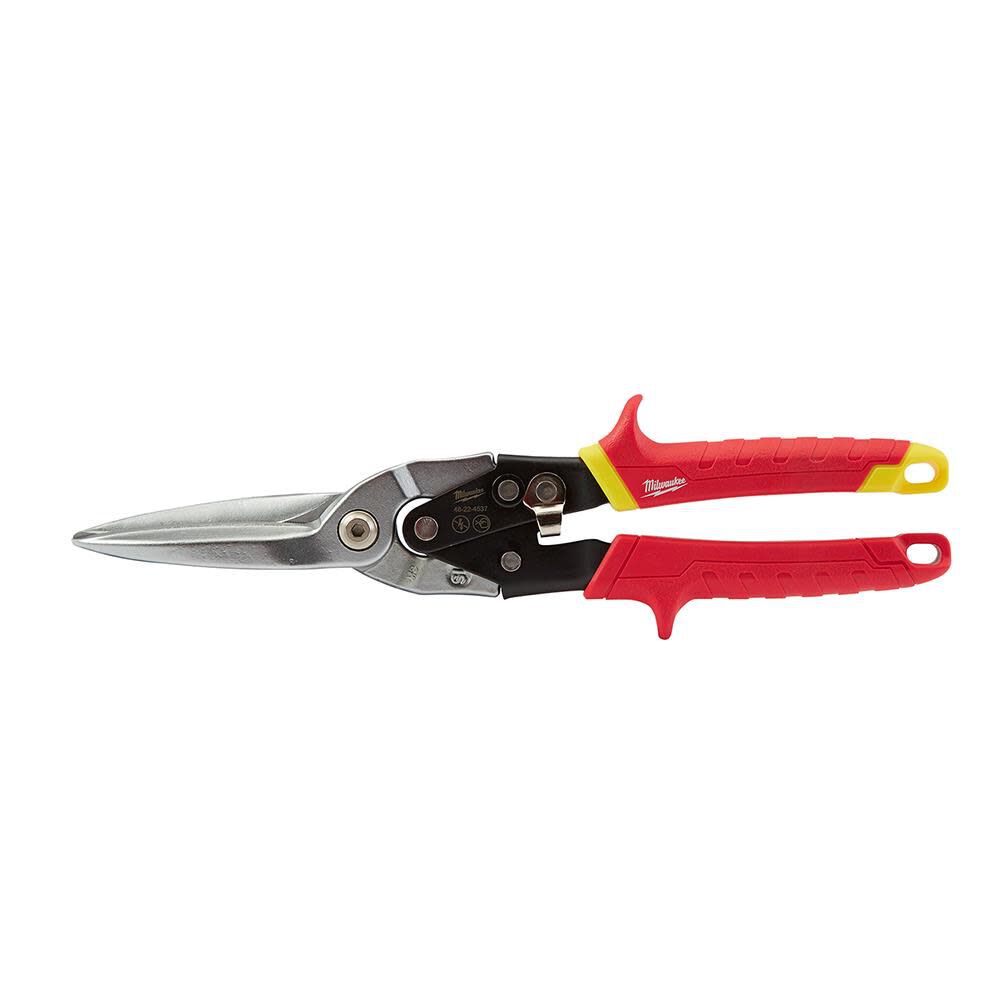 Long Cut Straight Aviation Snips 48-22-4537