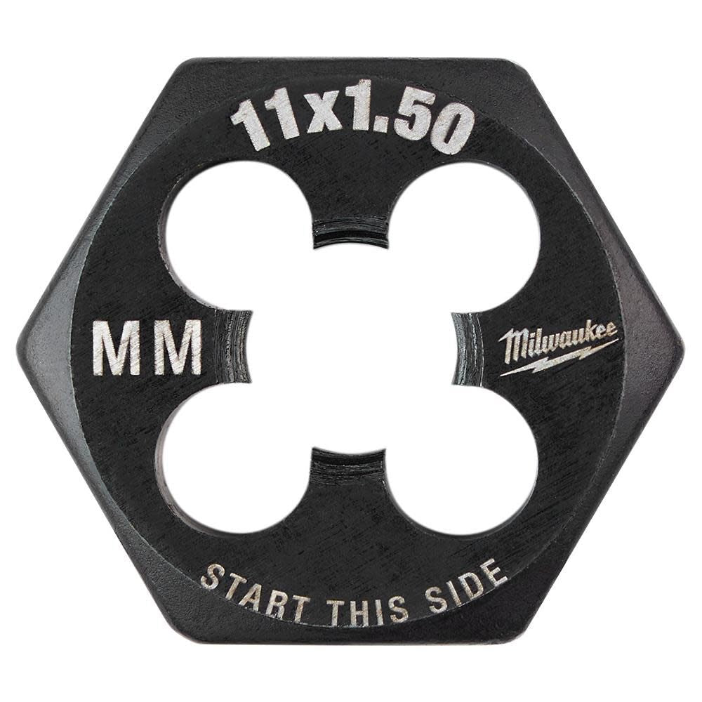 M11-1.50 mm 1-Inch Hex Threading Die 49-57-5356