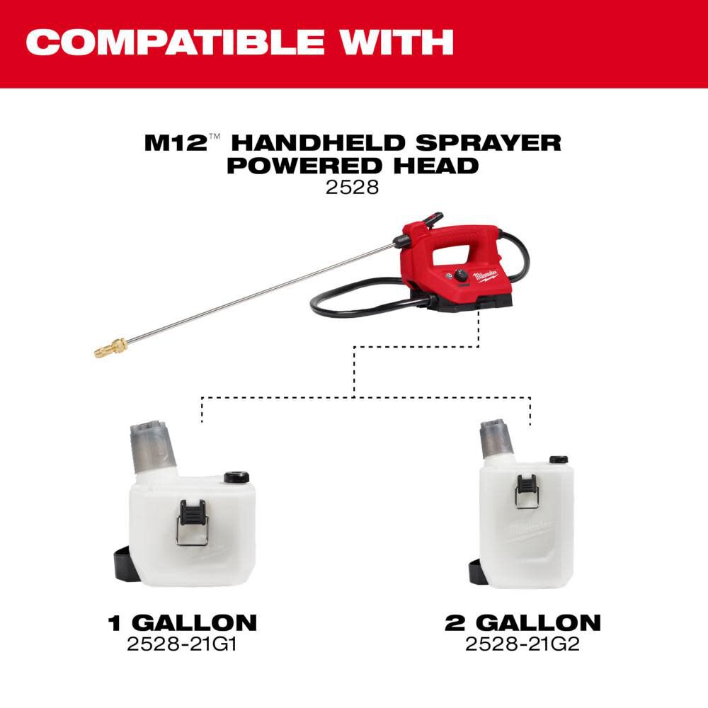 M12 1 Gallon Handheld Sprayer Kit 2528-21G1