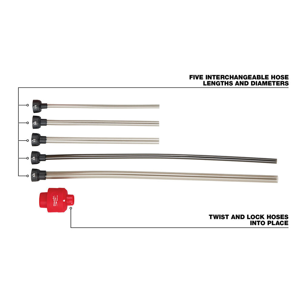 M12 AIR-TIP Vacuum Tool Accessories General Construction Bundle 49-90-2019GCKIT