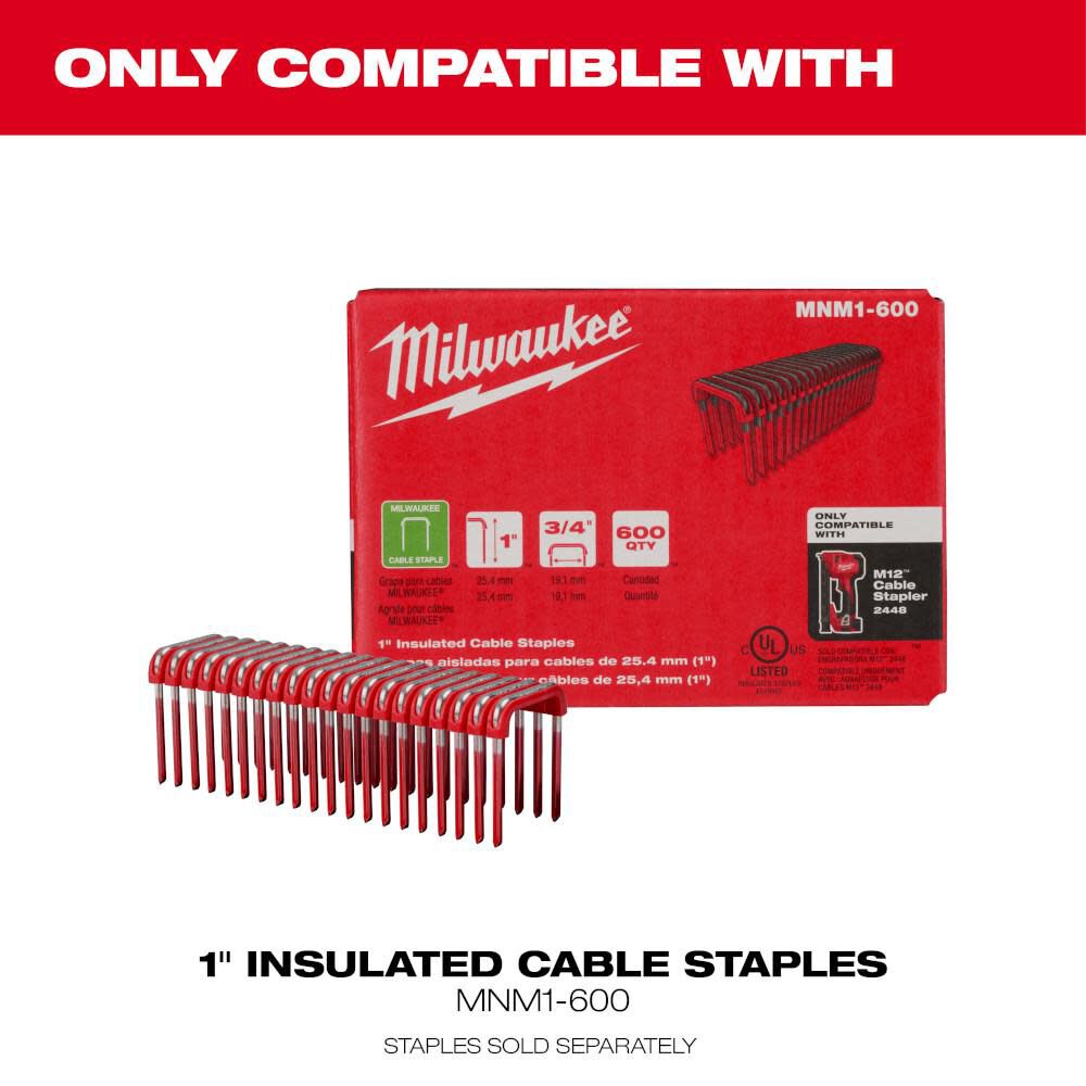 M12 Cable Stapler Kit 2448-21