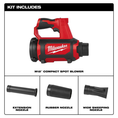 M12 Compact Spot Blower (Bare Tool) 0852-20