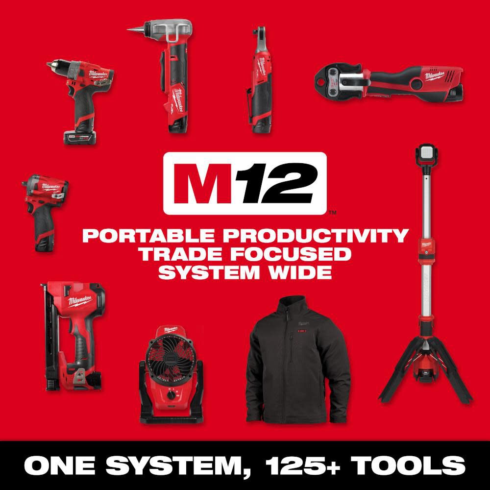 M12 Cordless 1/4 In. Ratchet (Bare Tool) 2456-20