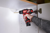 M12 Cordless Lithium-Ion 4 Tool Combo Kit 2498-24