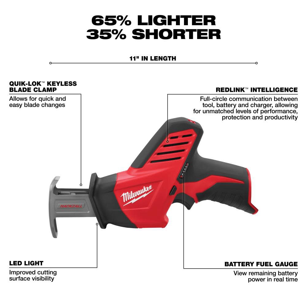 M12 Cordless Lithium-Ion 4 Tool Combo Kit 2498-24