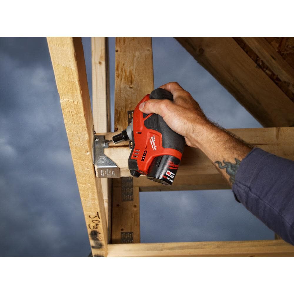 M12 Cordless Lithium-Ion Palm Nailer (Bare Tool) 2458-20