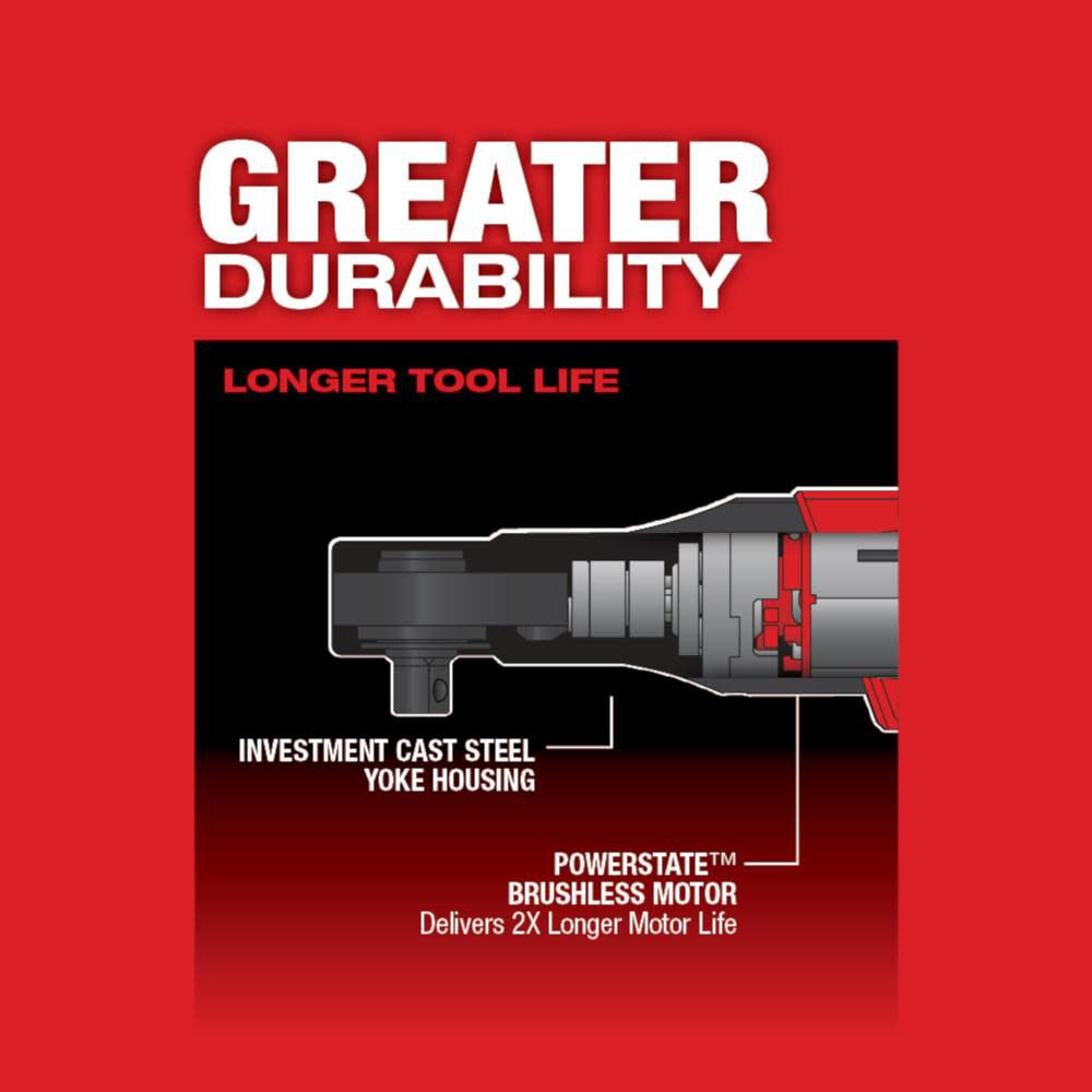 M12 FUEL Ratchet 2 Battery Kit 2557-22