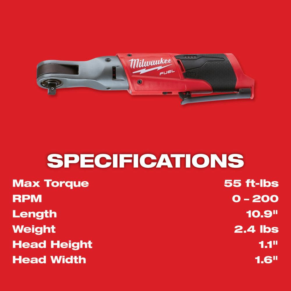 M12 FUEL Ratchet (Bare Tool) 2557-20