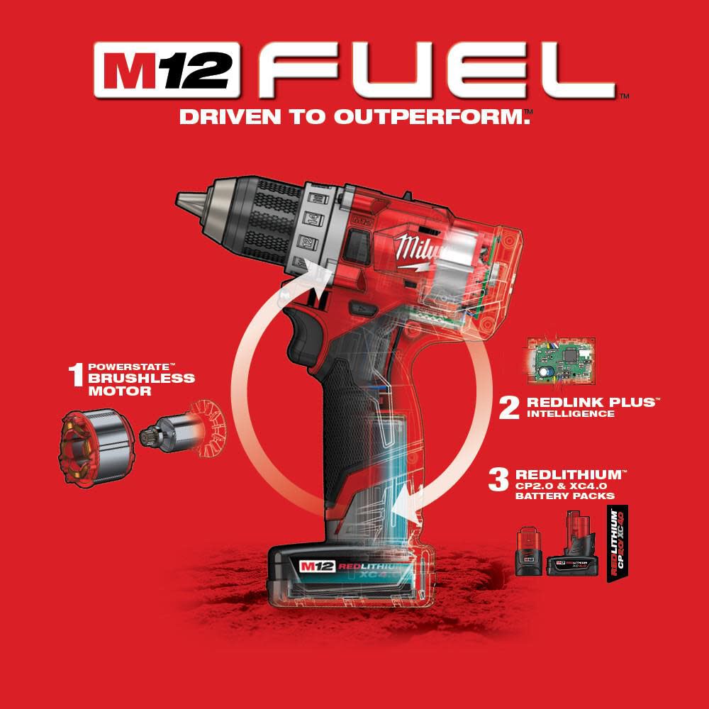 M12 FUEL 1/2 In. Drill Driver Kit 2503-22