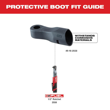 M12 FUEL 1/2 In. Ratchet Protective Boot 49-16-2558