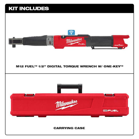 M12 FUEL 1/2inch Digital Torque Wrench with ONE-KEY (Bare Tool) 2466-20