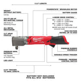 M12 FUEL 1/2inch Right Angle Impact Wrench (Bare Tool) 2565-20