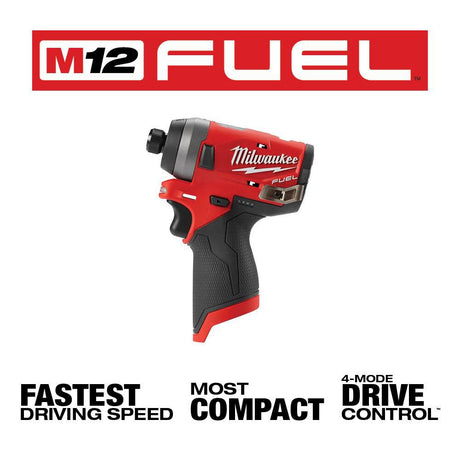 M12 FUEL 1/4 in. Hex Impact Driver (Bare Tool) 2553-20