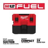 M12 FUEL 1.6 Gallon Wet/Dry Vacuum with XC4.0 Starter Kit Bundle 0960-20-48-59-2440