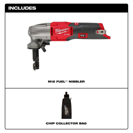 M12 FUEL 16 Gauge Variable Speed Nibbler 2476-20