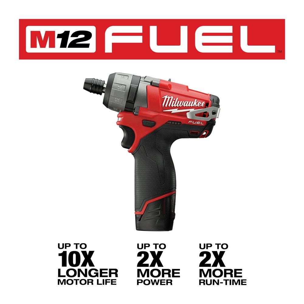 M12 FUEL 2SPD Screwdriver Kit 2402-22